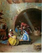 unknow artist Arab or Arabic people and life. Orientalism oil paintings 32 Spain oil painting artist